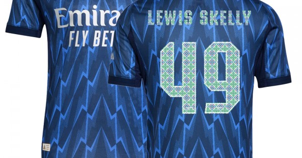 Player Edition] Arsenal 25/26 Away Shirt Lewis-Skelly 49